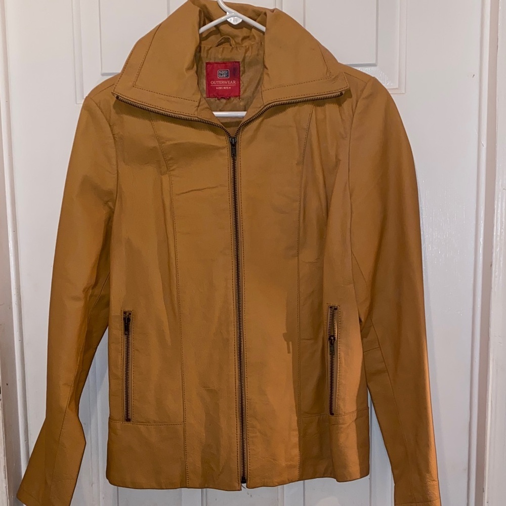 Faded Glory leather jacket